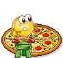 Великовата пицца!