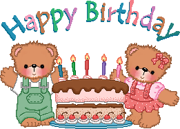 С Днем рождения от медвежат