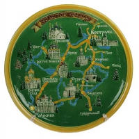 Карта Москвы и Московской области – подарок путешественникам