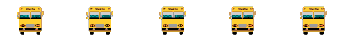 Школьные автобусы отдыхают