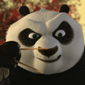 Панда с палочками для еды