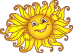 Солнце, солнышко смайлик картинка