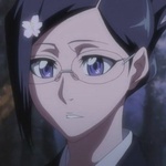Нанао-тян с цветком в волосах из аниме блич