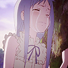 Плачущая мэнма из аниме 'невиданный цветок'