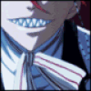 Обворожительная улыбка греля сатклиффа из аниме 'тёмн...