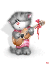 Котик-гитарист.А.Долотов
