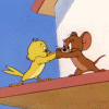 Птичка и мышь (том и джерри) картинки смайлики
