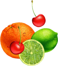 Кисленькие фрукты-ягоды