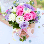 Букет невесты из нежных роз
