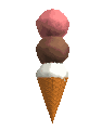 Трехцветное мороженое