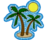 Картинки по запросу смайлик море пальмы отдых