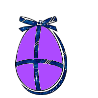 Яичко фиолетовое