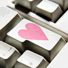 Сердце-клавиша