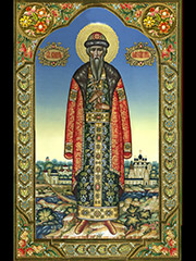Икона св. Ярослава Муромского