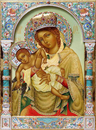 Взыграние Младенца икона Божией Матери