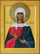 Икона Св.Блаженная Таисия