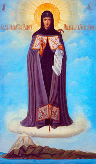 Афонская (Игуменья Святой горы) икона Божией Матери (3)