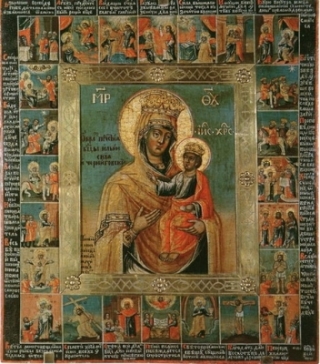 Ильинская (Черниговская) икона Божией Матери (2)
