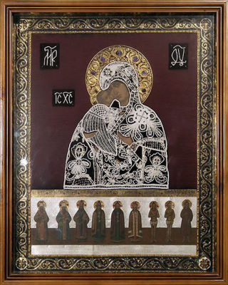 Владимирская (Оранская) икона Божией Матери (1)