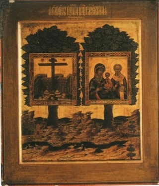 Оковецкая (Ржевская) икона Божией Матери (1)