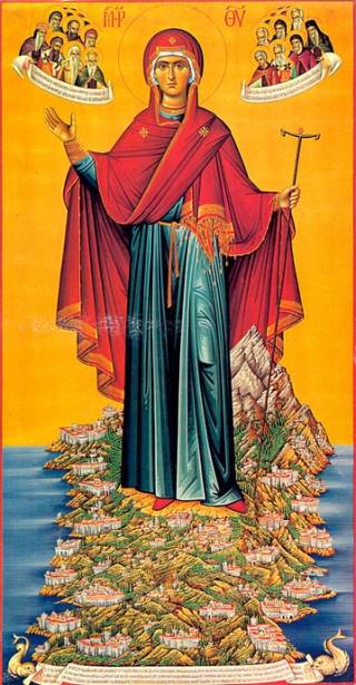 Афонская (Игуменья Святой горы) икона Божией Матери (2)