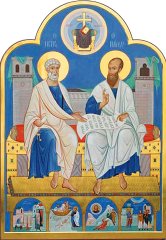 Икона Св. Апостолов Петра и Павла. (4)