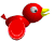 Красная птичка