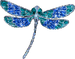 Бирюзово-синяя стрекоза