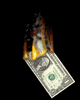 Деньги горят