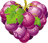 Сердечко-виноград