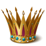 Корона с бирюзой