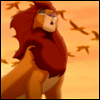 Симба из мультфильма король лев