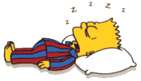 Барт спит