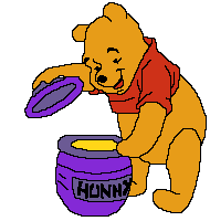 Медвежонок открывает боченок с медом