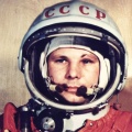  Наш <b>первый</b> космонавт! Гагарин в скафвндре 