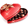  <b>Подарок</b>. Коробка конфет в виде сердечка 