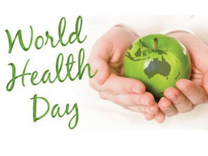  Открытки. 7 апреля. Всемирный день здоровья! Яблоко - <b>пл</b>... 