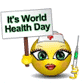 Смайлик Всемирный день здоровья