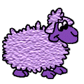 Фиолетовая овечка