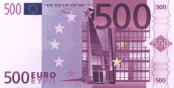  500 <b>евро</b> 