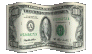 Доллары сложены
