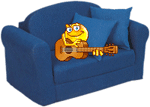 Смайлик поёт песню о любви под гитару