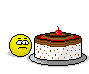 Смайлик с тортом