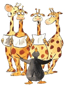 Квартет жирафов