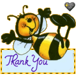 Пчелка спасибкает