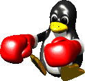 Пингвин - боксёр