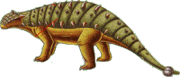 Динозавр с шипами