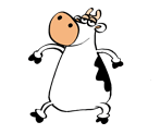 Танцующая корова