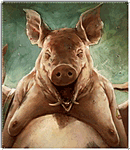 Смеющийся свин