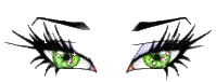  Такие <b>разные</b> глаза! Зеленые, с длинными ресницами 